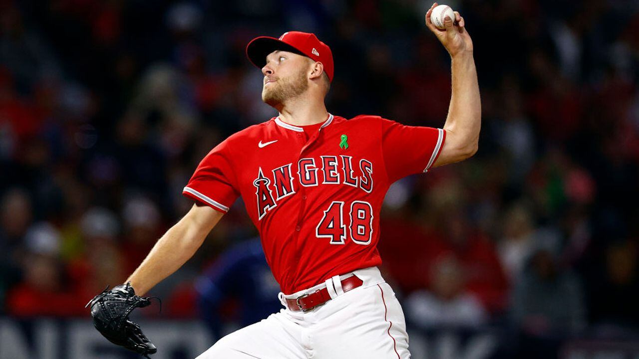 Angels rookie Reid Detmers throws no-hitter against Rays - Newsday