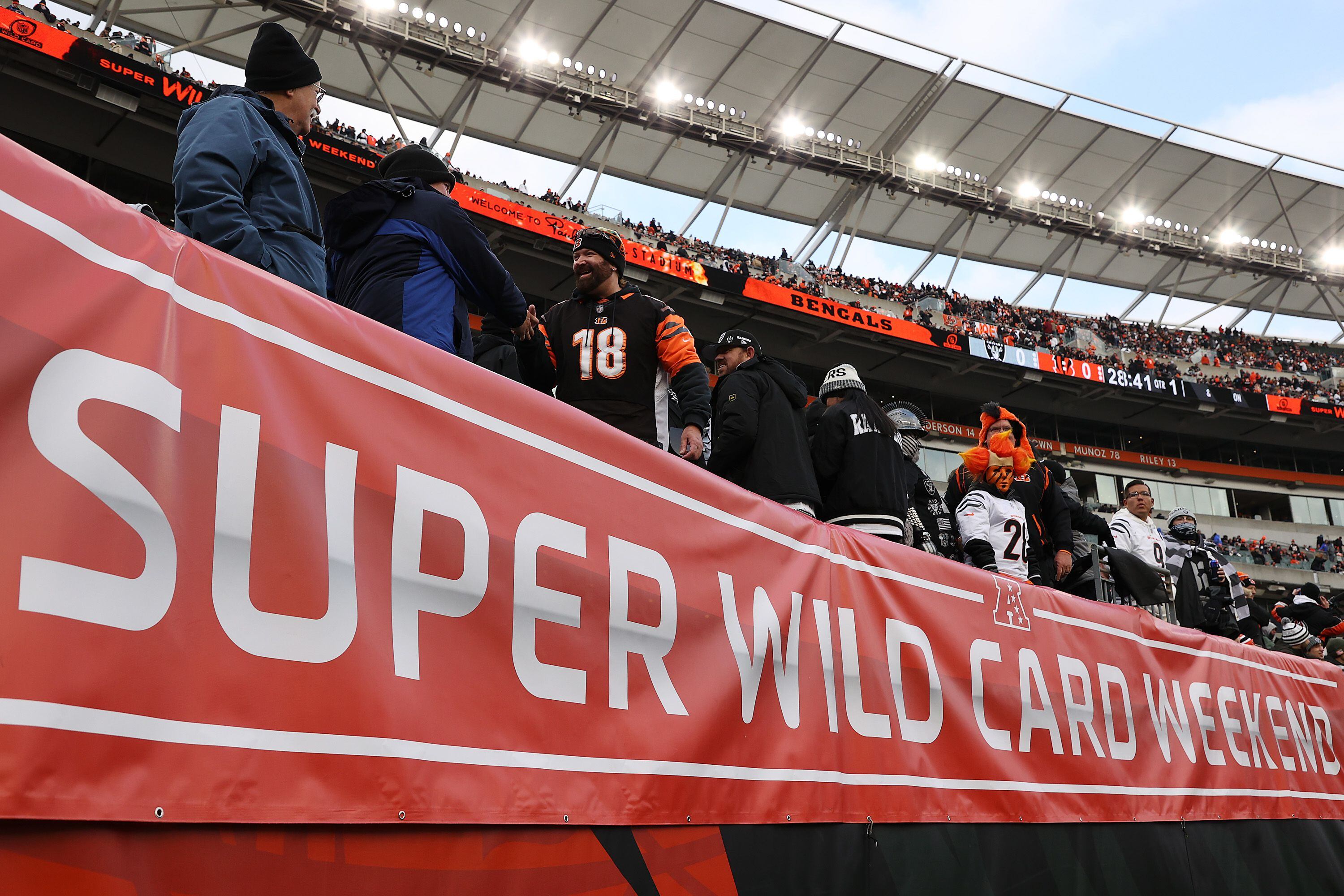 Officials in Raiders-Bengals wild-card game frustrate fans on both