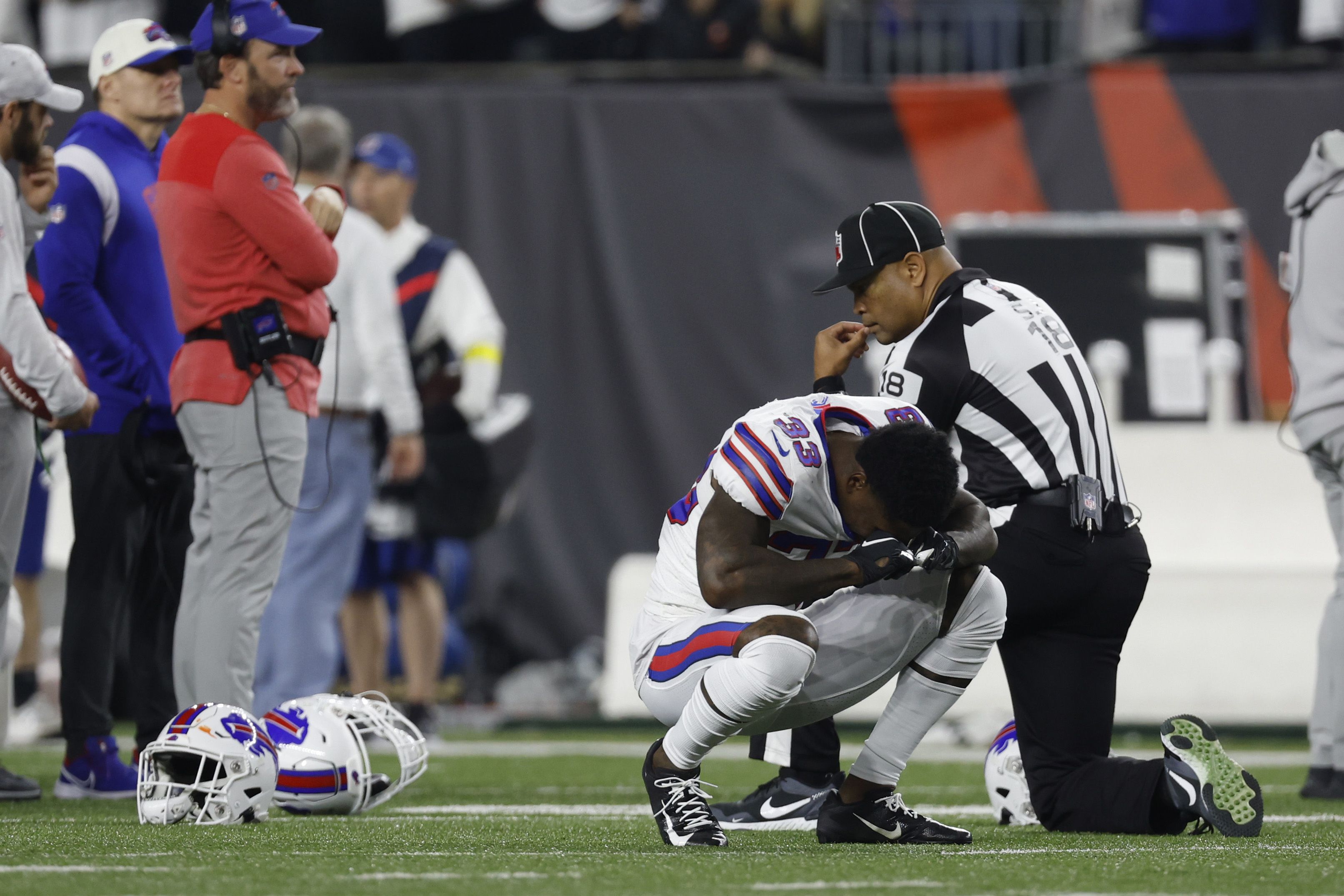 Bills' Damar Hamlin faces long recovery, family spokesman tells AP