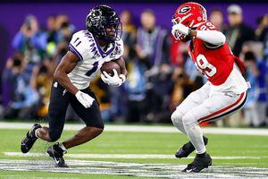 Georgia Bulldogs crush the Texas Christian University Horned Frogs 65-7 to  win second consecutive College Football Playoff National Championship