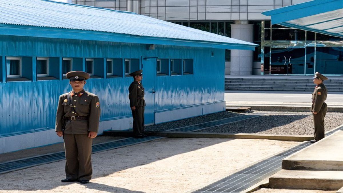 Watch: North Korean guard makes dramatic defection