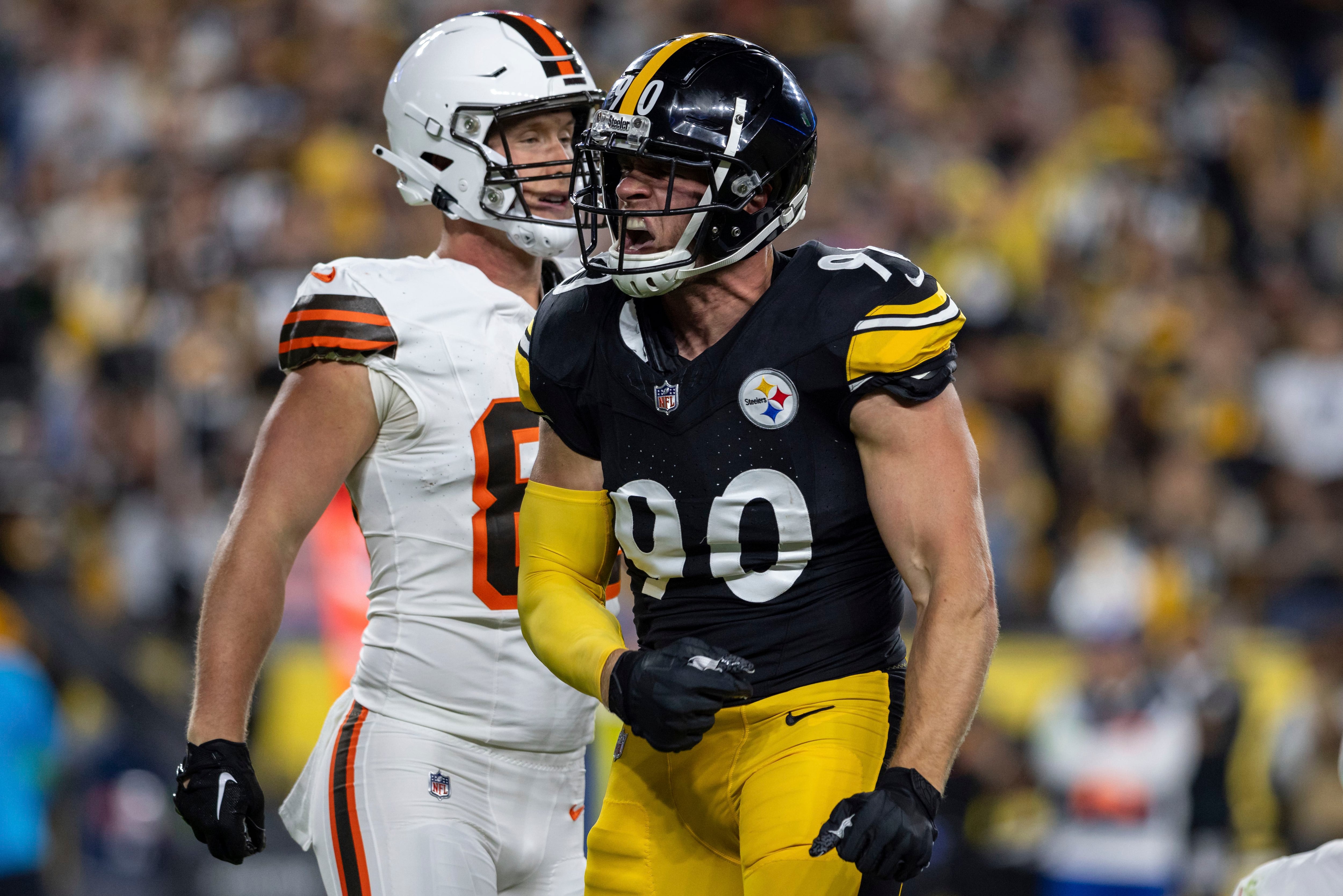 History made: T.J. Watt eclipses James Harrison for Steelers all