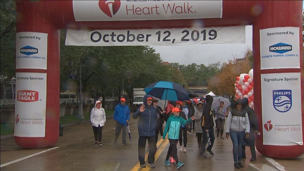 Thousands march in Pittsburgh’s annual American Heart Association Heart