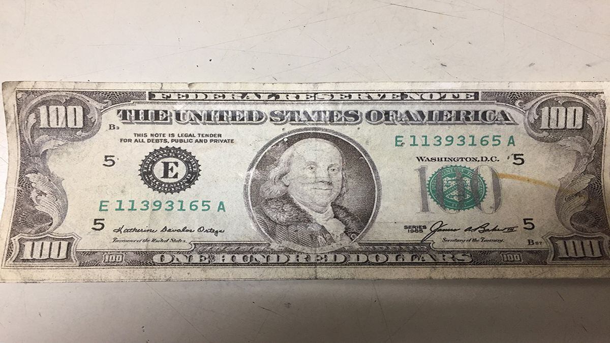 fake 100 dollar bill