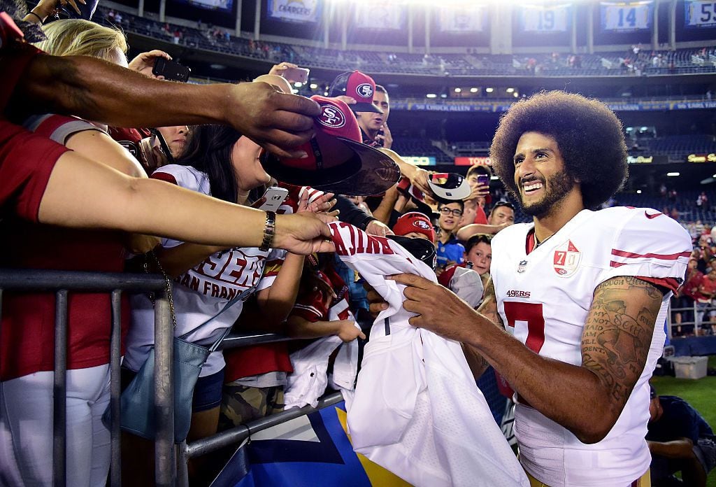 Colin Kaepernick news: Free agent QB to workout with Las Vegas Raiders, per  reports - DraftKings Network