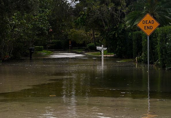 BOCA RATON FLOODING: Major Road Closed Due To High Waters Late Sunday  Afternoon 