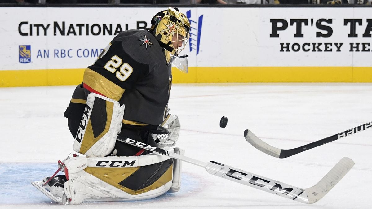 Did Marc-Andre Fleury remove his helmet on purpose?