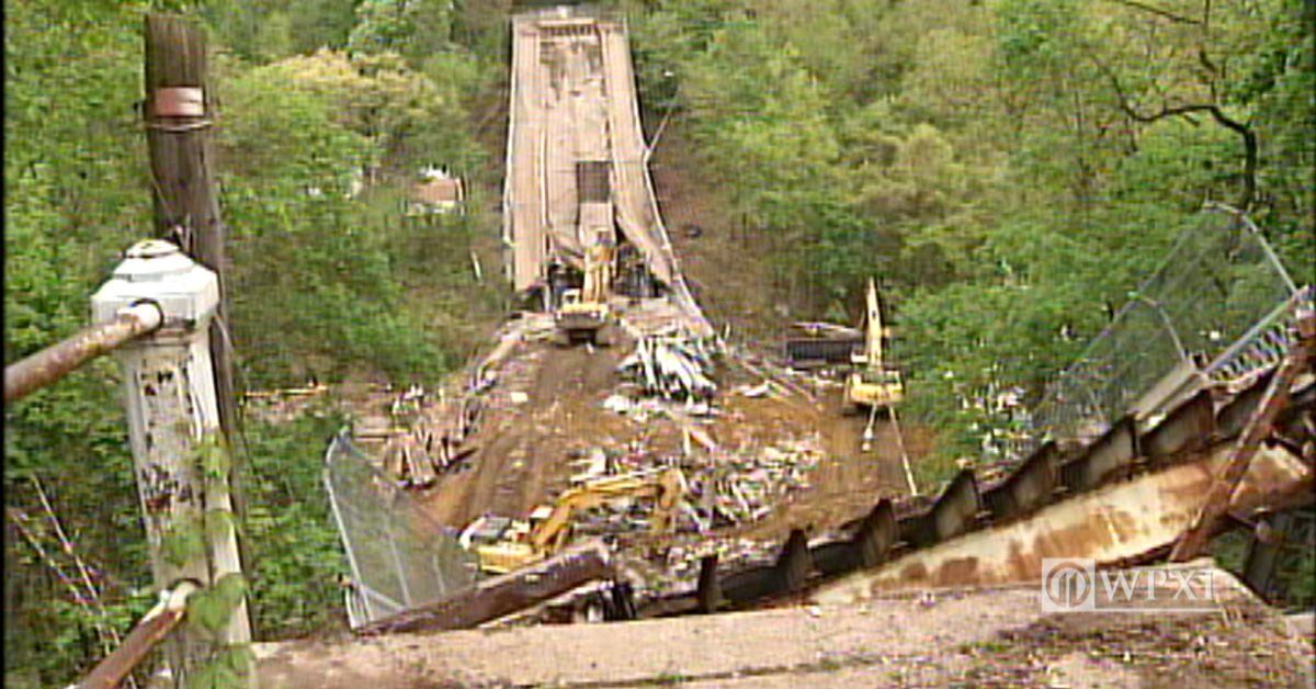 PHOTOS: Aftermath of Davis Avenue Bridge Demolition